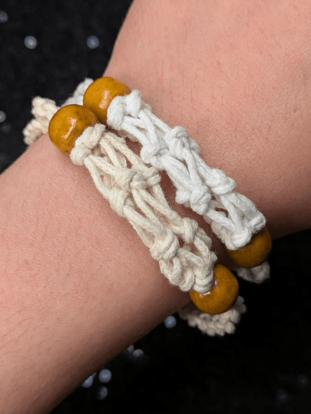 Bracelet macramé (3 modèles)