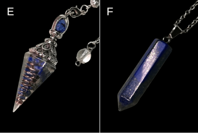 Pendule lapis lazuli 