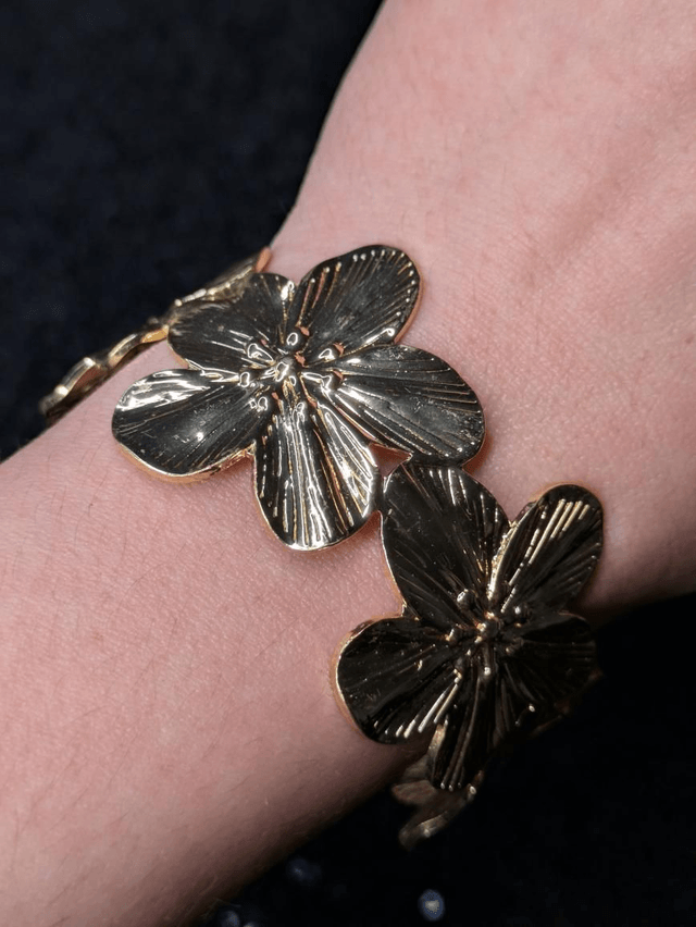 Manchette fleur 