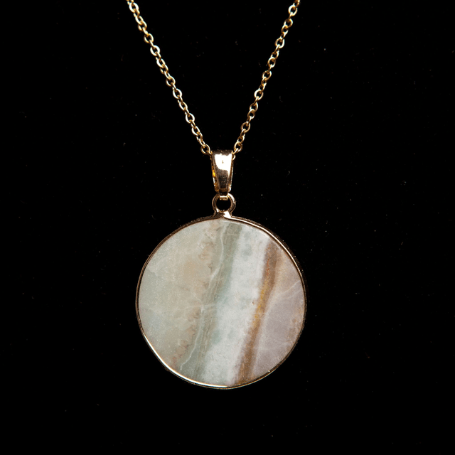 Pendentif amazonite (2 modèles)