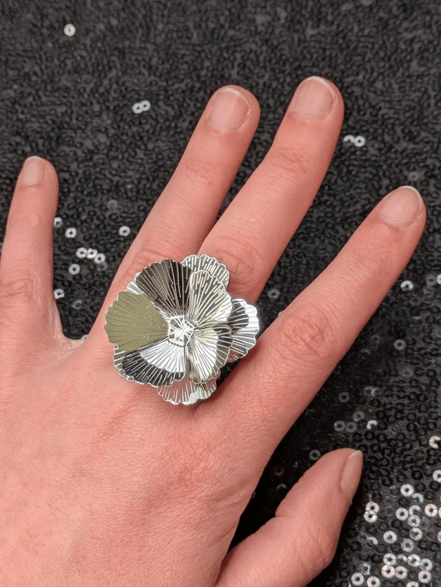 Bague fleur