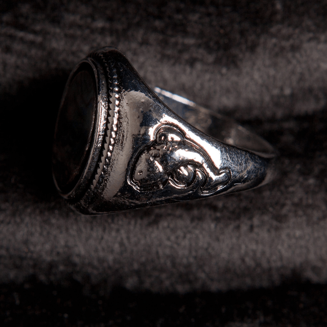 Bague chevalière coquille d'ormeau