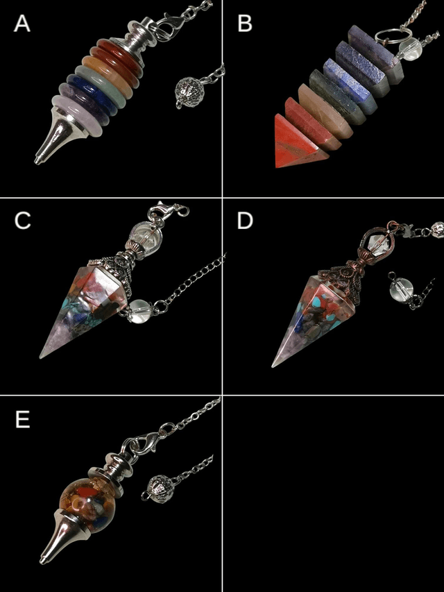 Pendule 7 chakras 
