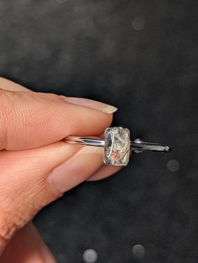 Bague fleurie