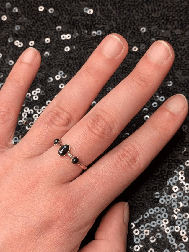 Bague triple pierres (2 modèles)