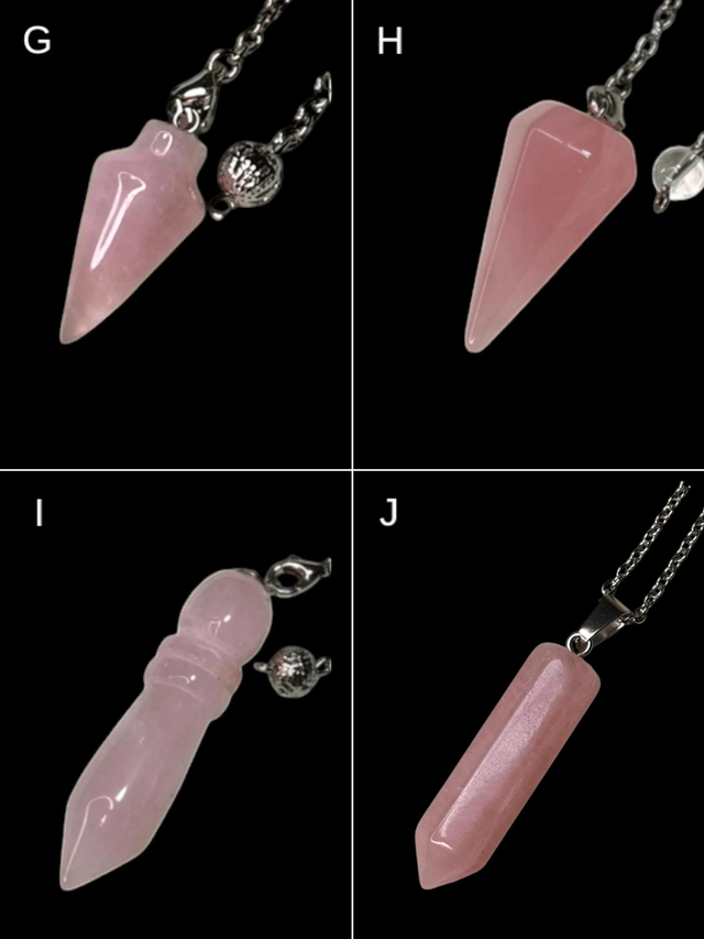 Pendule quartz rose 