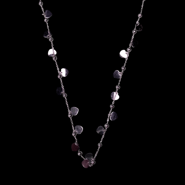Collier breloque cœur 