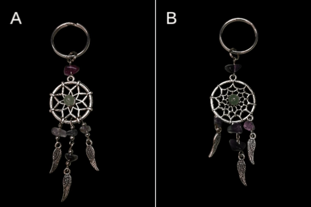 Porte clé fluorite 