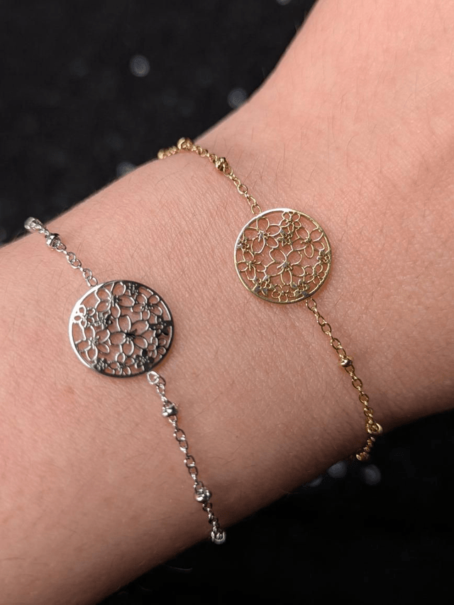 Bracelet fleur 