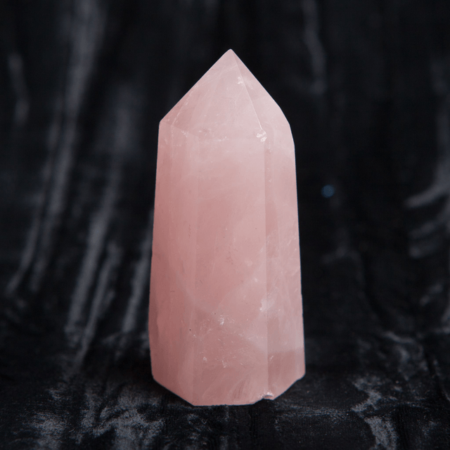 Pointe quartz rose (3 modèles)