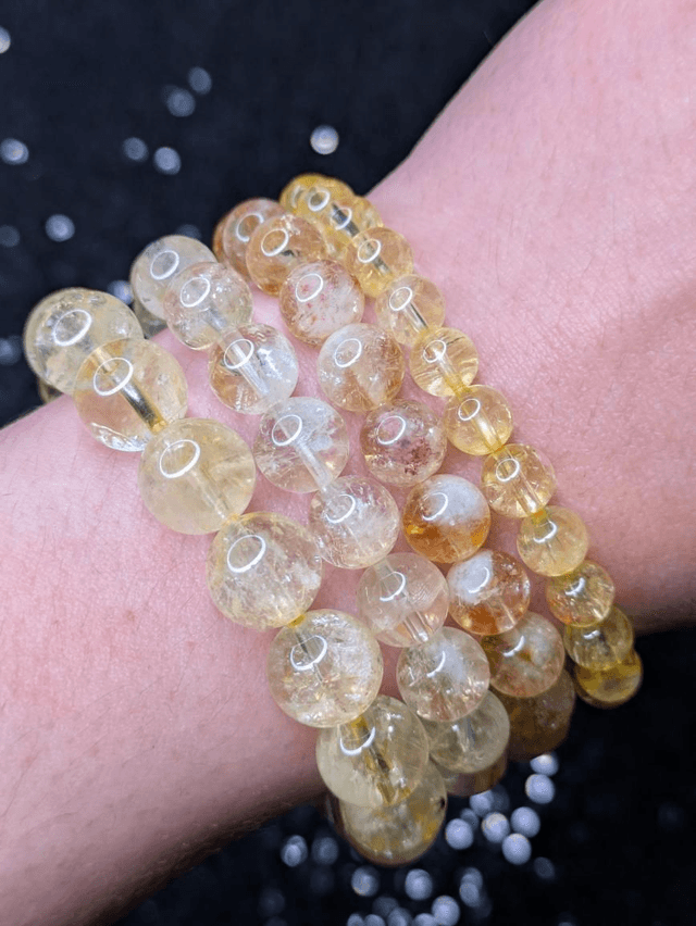 Bracelet citrine