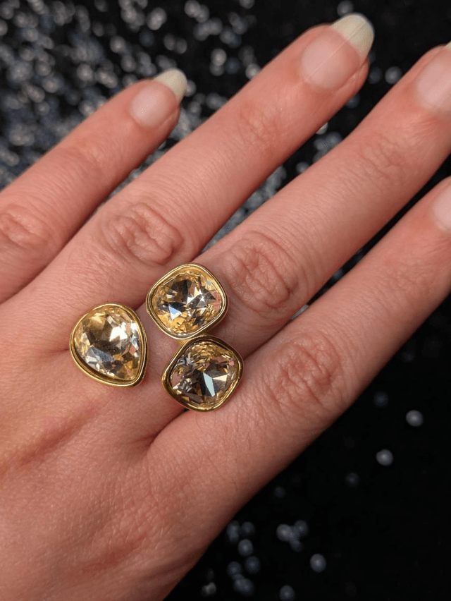 Bague zirconium (4 modèles)