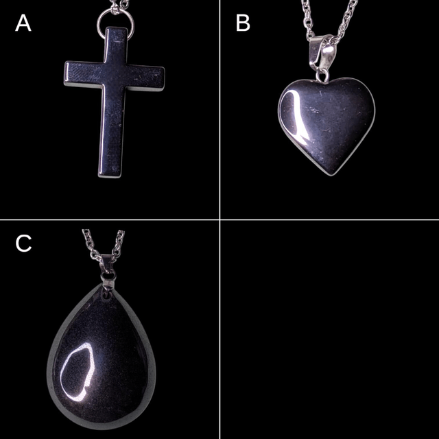 Pendentif hématite 
