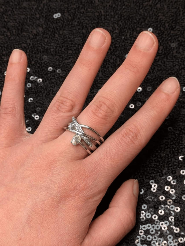Bague zirconium (2 modèles)