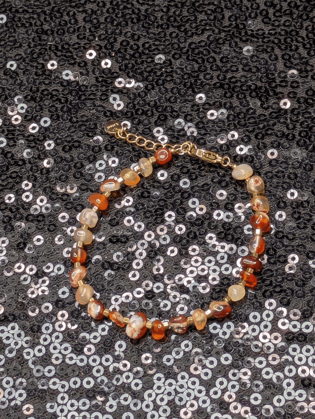 Bracelet cornaline 