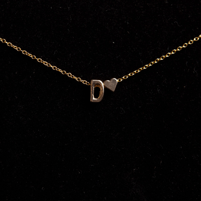 Pendentif et chaîne o