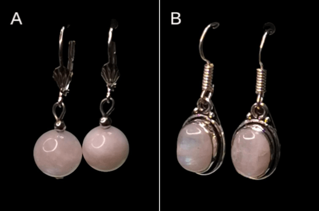 Boucles d'oreilles pierre de lune 