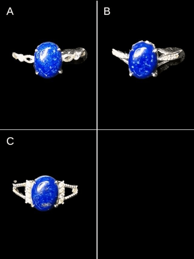 Bague lapis lazuli 2