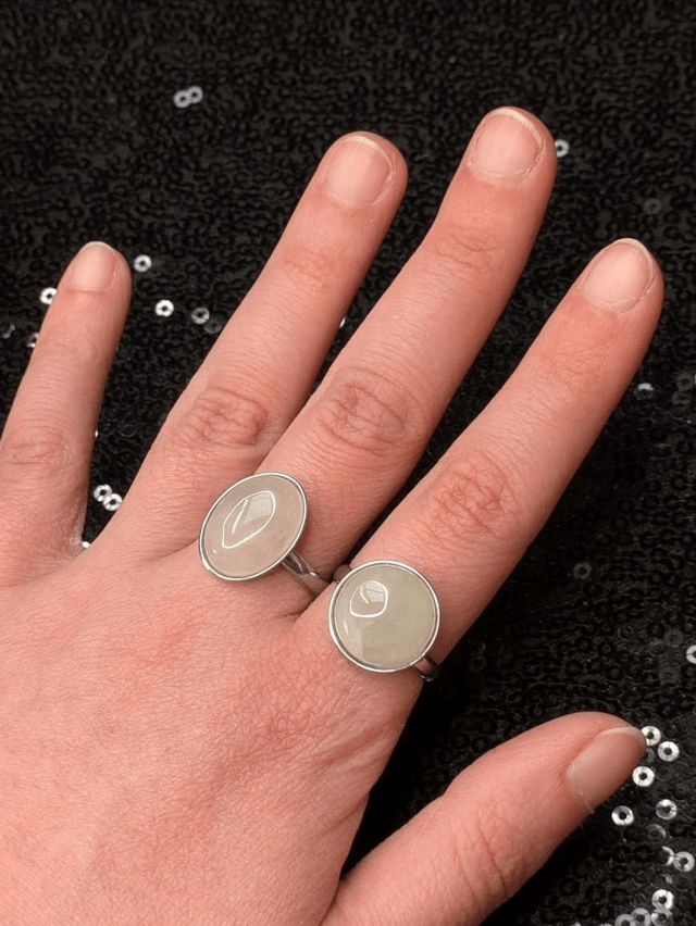 Bague pierres classique