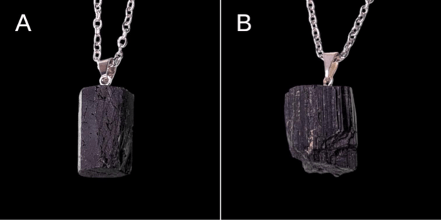 Pendentif tourmaline 