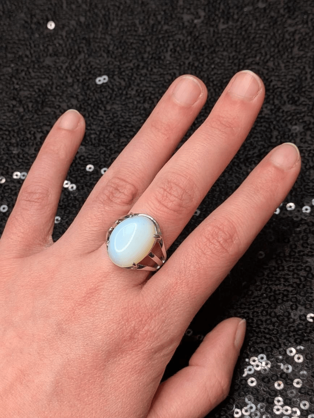 Bague ovale