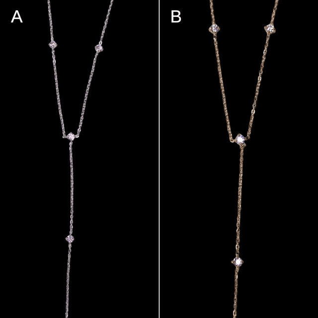 Collier Strass simple 