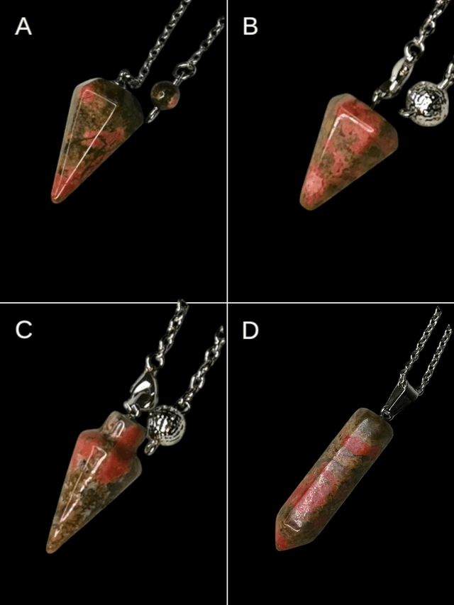 Pendule unakite 