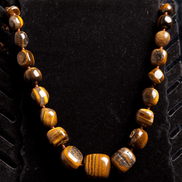Collier oeil de tigre