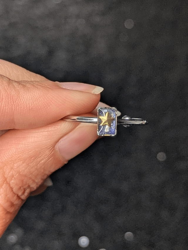 Bague étoile 