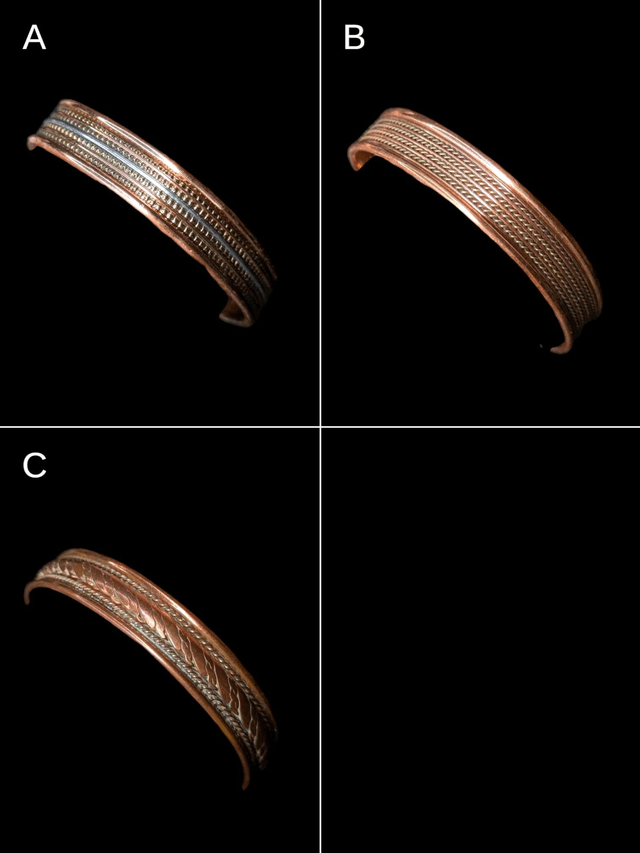 Bracelet cuivre aimant (3 modèles) 