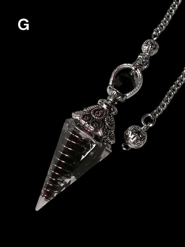 Pendule obsidienne 
