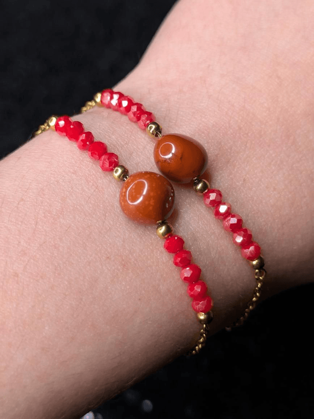 Bracelet pierre roulée (5 modèles)