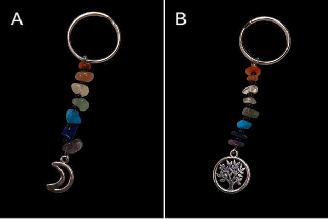 Porte clé 7 chakras 