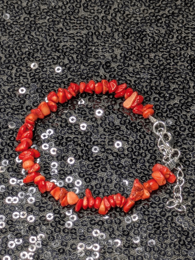 Bracelet bambou de mer baroque 