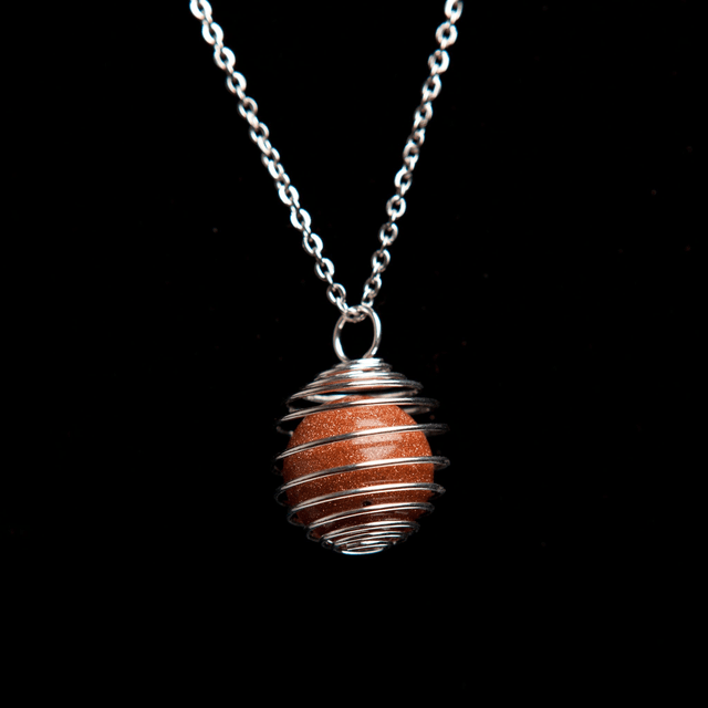 Pendentif bola spirale