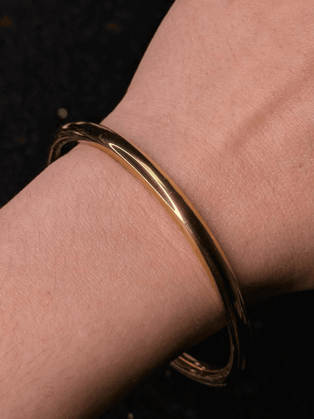 Jonc acier inoxydable 60 mm