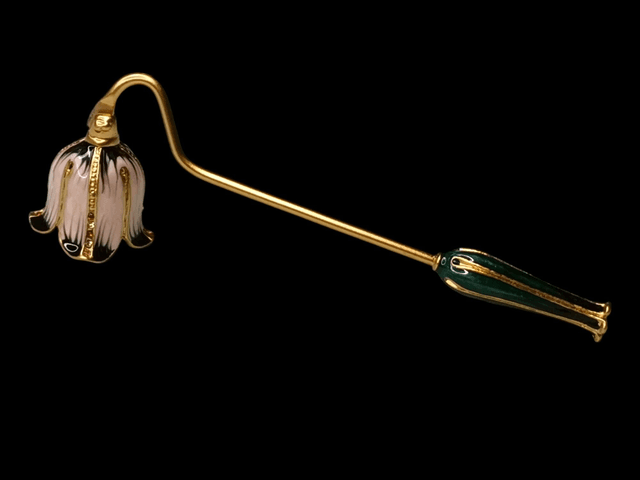 Éteignoir bougie fleur 