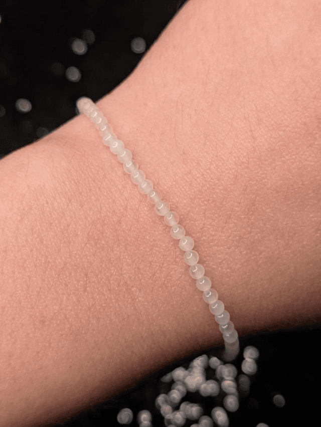 Bracelet quartz rose 