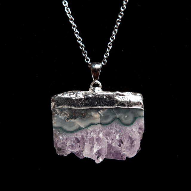 Pendentif améthyste (2 modèles)