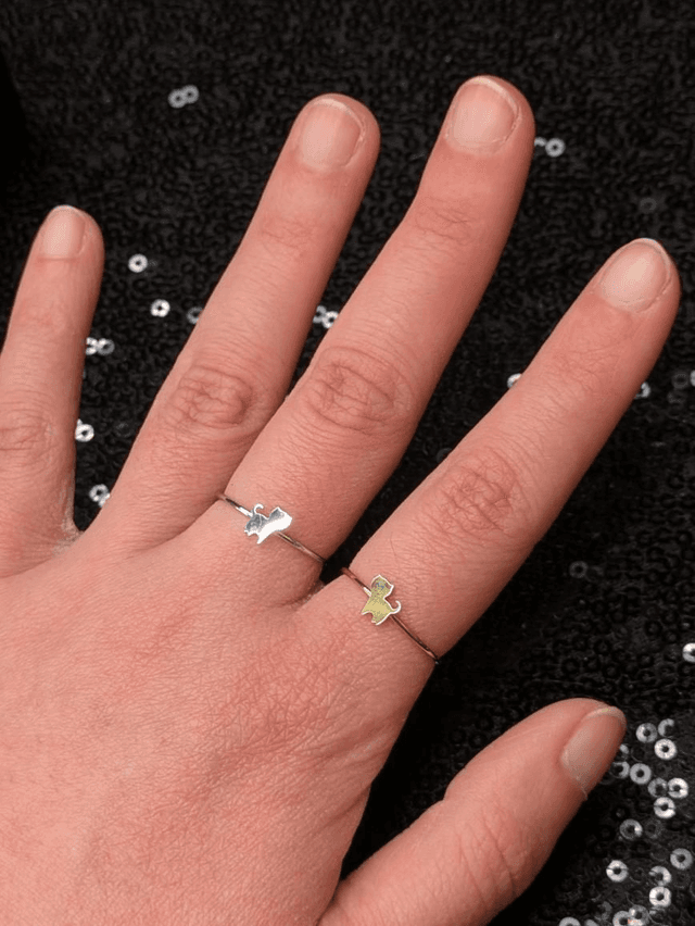 Bague chaton