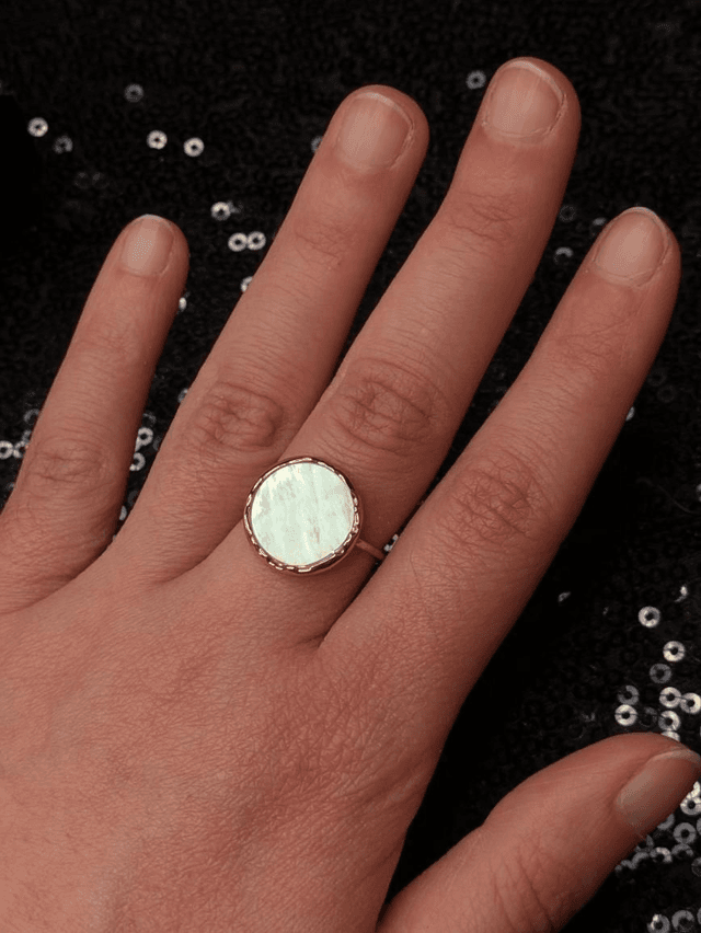 Bague nacre 2