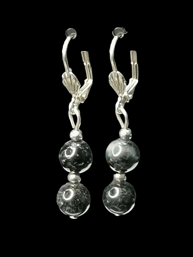Boucles d&#039;oreilles oeil de faucon 
