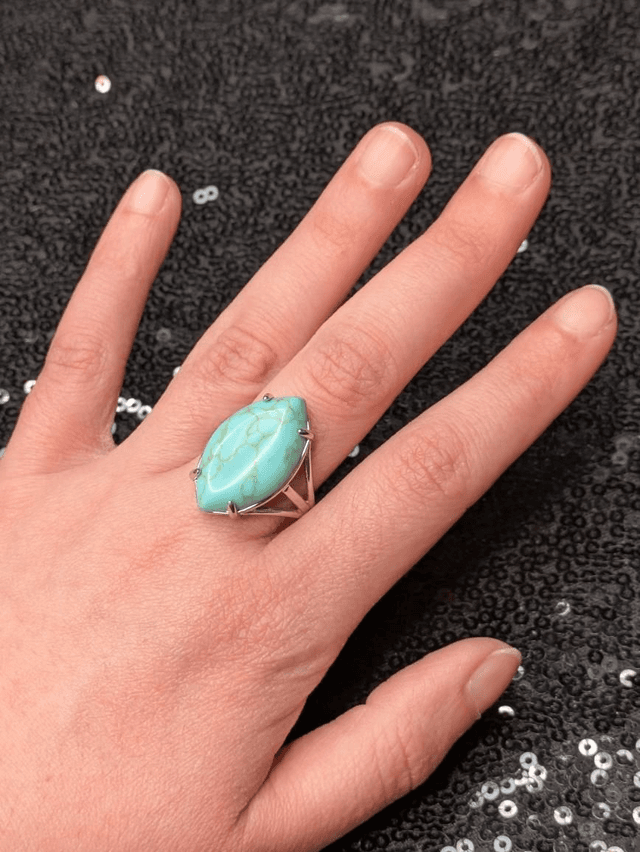 Bague losange