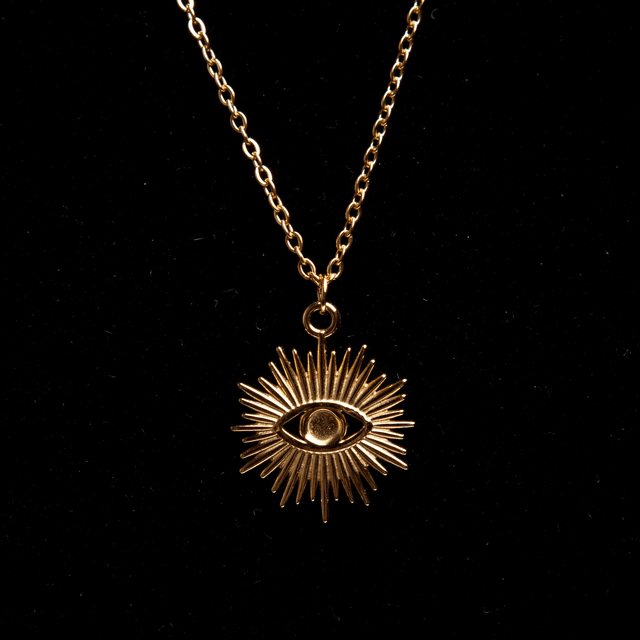 Pendentif mauvais œil soleil (2 modèles)