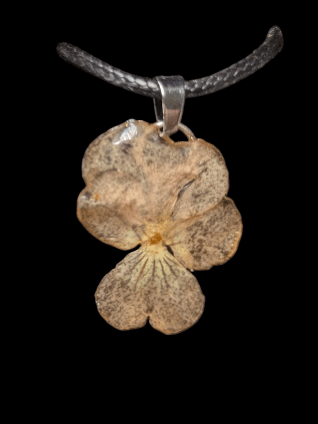 Pendentif pensée 