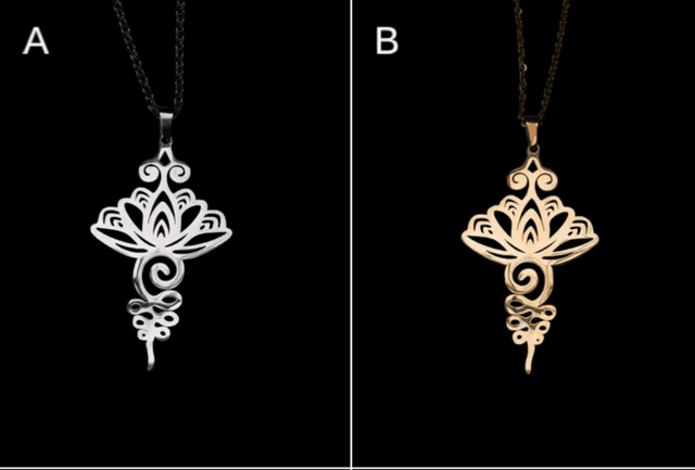 Pendentif unalome 
