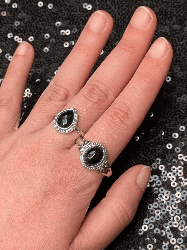 Bague obsidienne 3