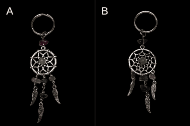 Porte clé fluorite 
