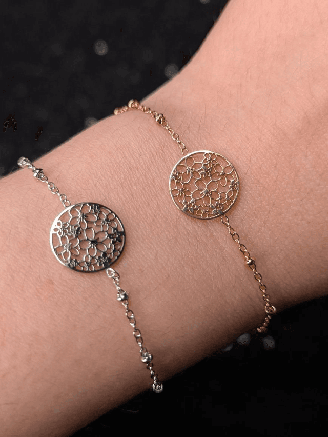 Bracelet fleur 