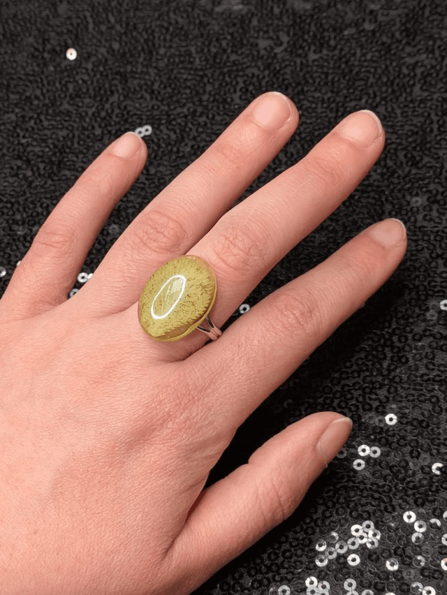 Bague feuille 
